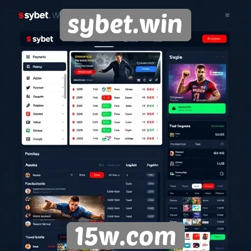 Análise da interface do usuário do sybet.win